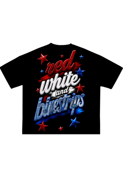 RED WHITE AND BLUESTRIPS
