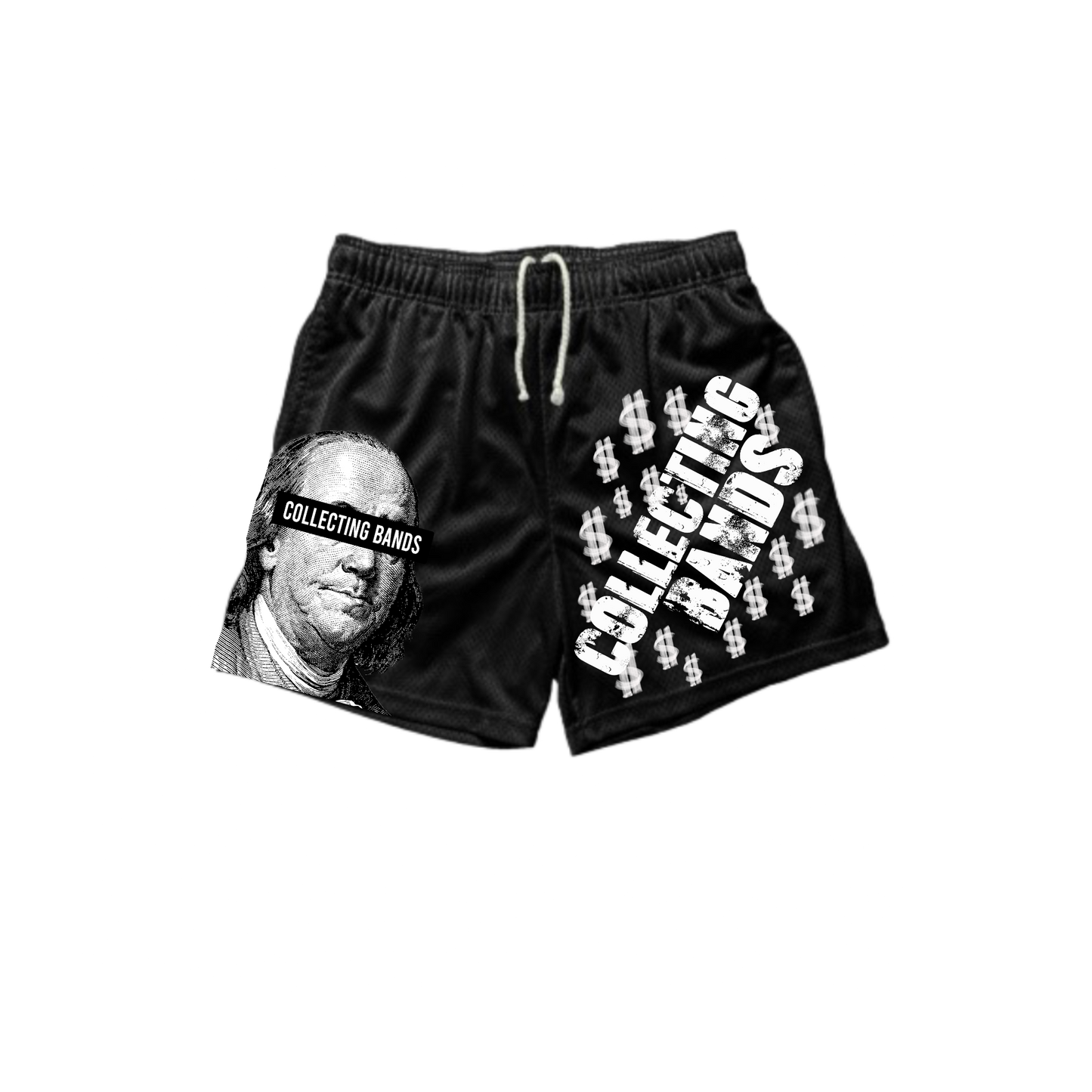 COLLECTING BANDS MESH SHORTS