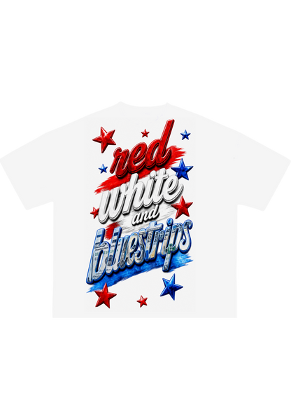 RED WHITE AND BLUESTRIPS